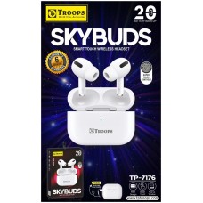 Troops TP7176 Airpods2 Wireless Earbuds(20Hrs Battery Backup)