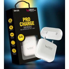 Ubon CH575 Pro Charger 2.4Amp Dual USB With TypeC Cable