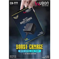 UBON CH-777 Boost With Extra Usb Port Charger