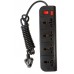LiveTech PS07 Surge Protector 4 Sockets Heavy Duty