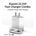 Xiaomi 22.5W Fast Charger Combo With TypeC Cable