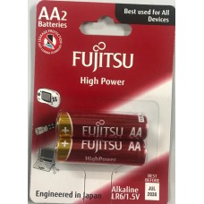 Fujitsu LR6/1.5V Alkaline AA High Power Batteries (PACK 2)