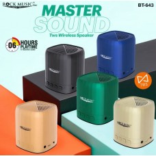 RockMusic BT643 Master Sound TWS Wireless Speaker