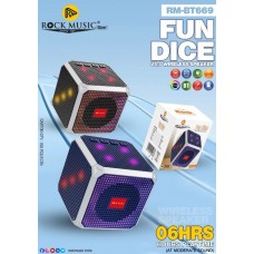 RockMusic RM-BT669 FUN DICE V5.3 WIRELESS SPEAKER