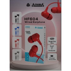 Aroma HF604 Stereo Wired EarPhone with Mic