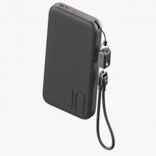 Ambrane Power Bank Loop 10 10000mAh Black