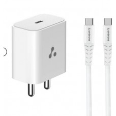 Ambrance  Wall Charger Uni20 With Type C to C Cable White 