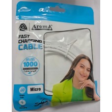 Aroma Poly Fast charging Cable Type Micro V8 (65W) 