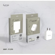 Baum BM-201 20 W PD + QC Type-C & Usb Port Charger With Micro 
Cable (Buy 10 Get 1 Free)