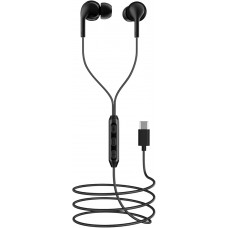 boAt Bassheads 100 Type C in-Ear Earphones(Black)