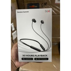 Boat Rockerz Summit 30H Playback With Wireless Neckband (Classic Black)