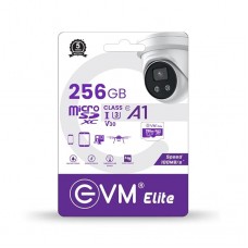EVM Elite 256GB MicroSDXC Class 10 U3 V30 Memory Card - 5 Years Warranty (EETF/256GU1)
