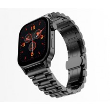 FireBoltt RiseLuxe Smartwatch with Bluetooth Calling (Black SS)