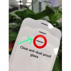 CLEAR TRANSPARENT ANTIDUST(FILTER) TEMPER GLASS