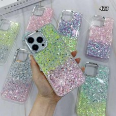 RAINBOW SHIMMER GLITTER CASE