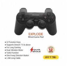 Hammok EXPLODE Wired Game Pad (Blue)