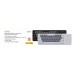 Hammok OTTO Multi-Device Wireless + Bluetooth Keyboard with Touchpad (White)