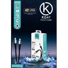 KOAT KTC -100cc Metal series 60W C to C Data cable (1M)