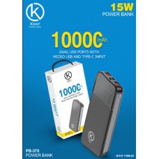 Koat PB - 375 15W 10000 Mah Powerbank 