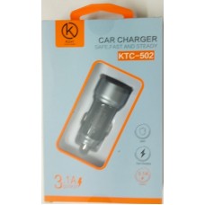 KOAT KTC-502 3.1A Car Charger