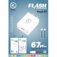 KOAT Flash Royal-67 Type-C Charger 