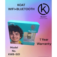 KOAT KWB-501 WIFI and Bluetooth Nano Adapter (2.4GHz)