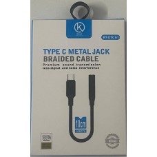 KOAT KT OTC61 Type C Metal Jack Braided Cable