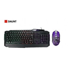 Livetech DAUNT Wired Gaming Keyboard and Mouse Combo

