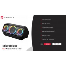 Portronics MicroBlast 60W Wireless Speaker 