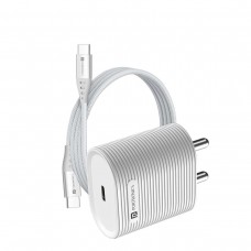 Adapto 33G 33W PD Adapter With Type C Output White