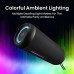 Breeze 5 25W Portable Wireless Speaker with RGB Lights Black 