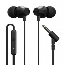 Conch Beat A 3.5mm Aux Wired Earphone Black