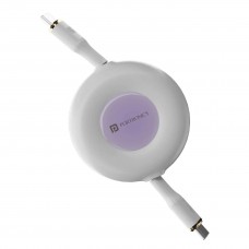 Konnect Recoil 100W Retractable Charging Cable White