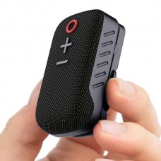 Talk Three 2W Wearable Bluetooth Speaker with Mic Black