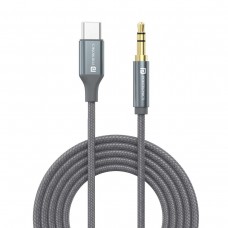 ikonnect C+ Type C to 3.5mm Male Aux Port Black