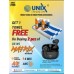 UNIX UXW5 Matrix Airbud (40 Hrs Playtime) Buy 2 pcs & Get 1 Towel for Free