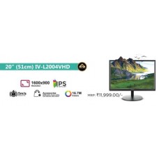 IVOOMI 20 (51cm) IV-L2004VHD IPS Monitor (Black)