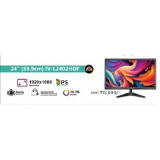 IVOOMI 24 (59.9cm) IV-L2402HDF Full HD IPS Monitor (Black)