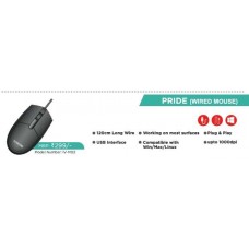 IVOOMI PRIDE Wired Mouse (Black)