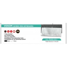 IVOOMI Venom Wired MINI KEYBOARD (Black)