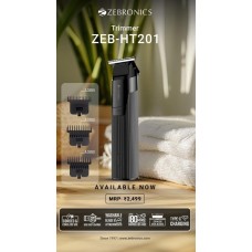 Zebronics Zeb-HT201 Rechargeable Trimmer 