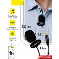 Troops TP-9076 Handsfree Small Microphone Collar Mike