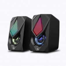 ZEBRONICS Zeb-Warrior II 10 watts 2.0 Multimedia Speaker with RGB Lights