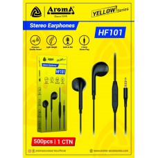 Aroma HF101 Stereo Premium Quality EarPhone with Mic