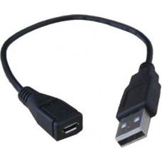 Micro/V8 USB Female to USB Male Cable for OTG ,Fingerprint Scanner OTG Cable,Etc
