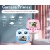  Mini Camera Printer, Click Photo Print, Inkless, Bluetooth HD Print, Android, iOS. Instant Print 