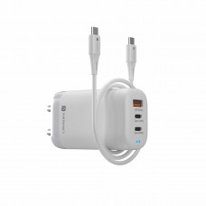 Portronics Adapto65X Adapter/Charger 65W for Type C Cable 