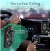 Portronics AUTO12 in-Car Bluetooth Receiver for Handsfree Calling, Music System, Supports All Smartphones (Black)