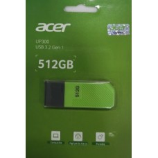 Acer UP300 512GB  USB 3.0/3.2  Plastic Pen Drive