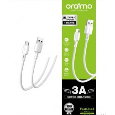 Oraimo OCD-C54 3A 1M BLACK INN Cable 